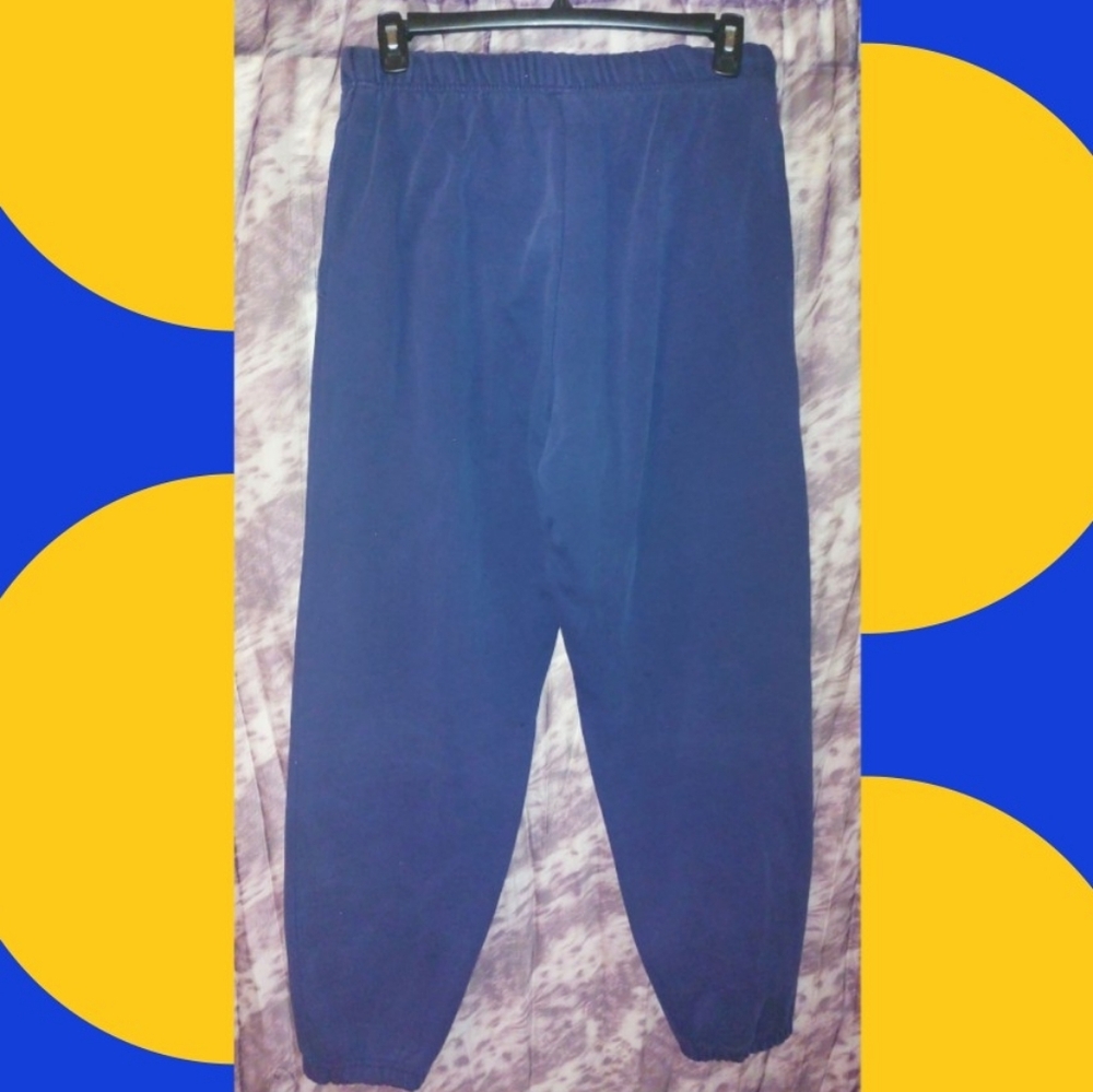 Unknown brand Navy Blue Soft Knit Sweatpants Sz Large